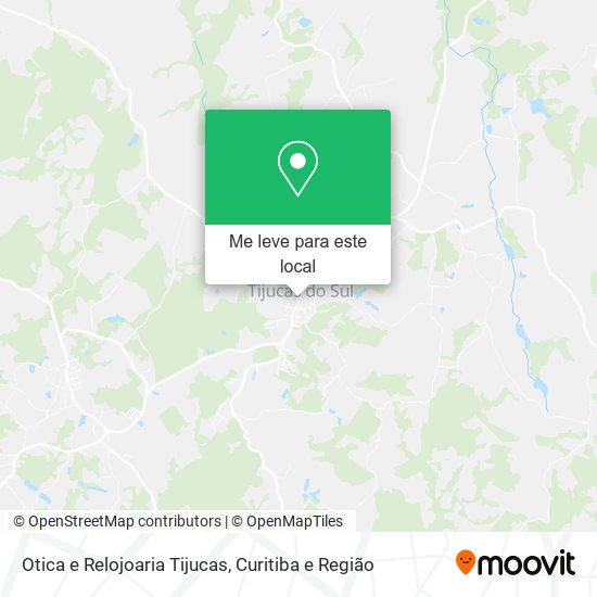 Otica e Relojoaria Tijucas mapa
