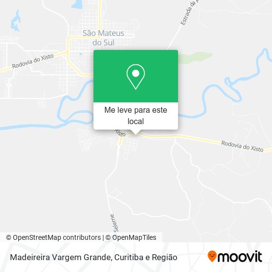 Madeireira Vargem Grande mapa