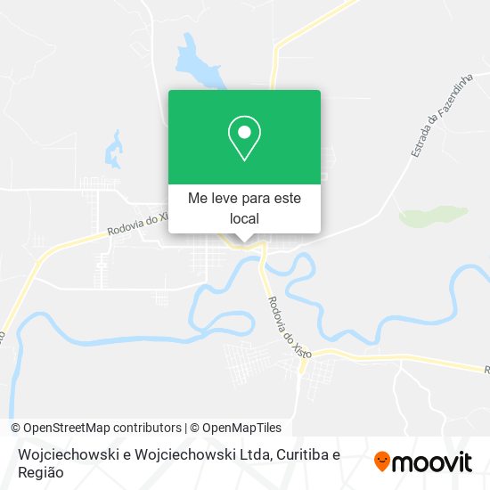 Wojciechowski e Wojciechowski Ltda mapa
