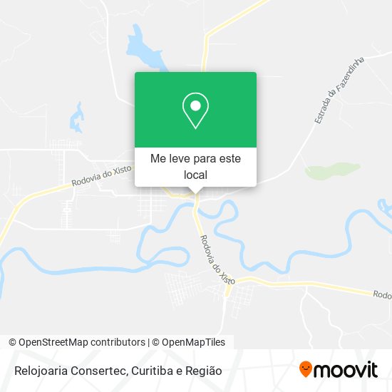 Relojoaria Consertec mapa