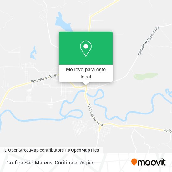 Gráfica São Mateus mapa