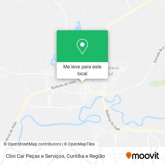 Clini Car Peças e Serviços mapa