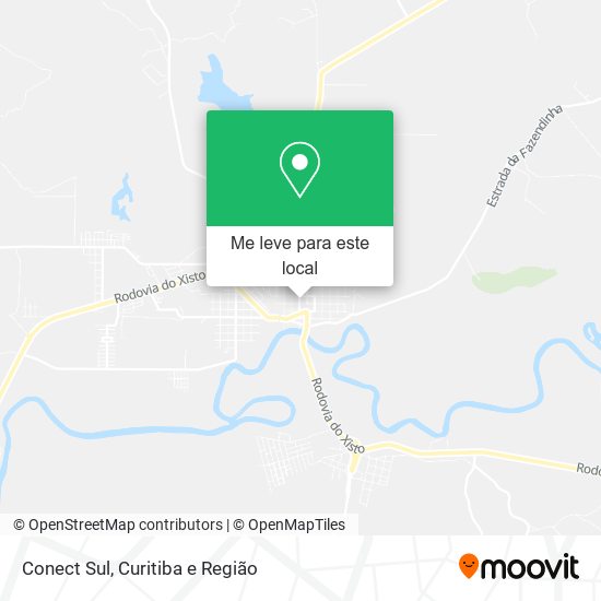 Conect Sul mapa