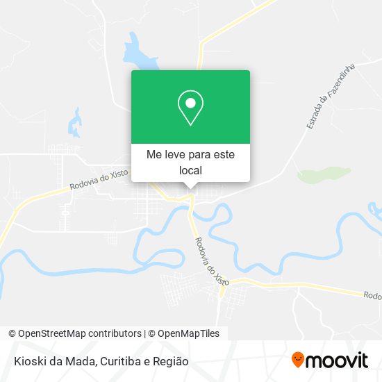 Kioski da Mada mapa