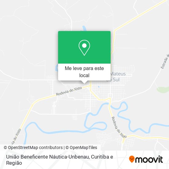 União Beneficente Náutica-Unbenau mapa