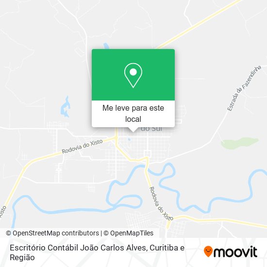Escritório Contábil João Carlos Alves mapa