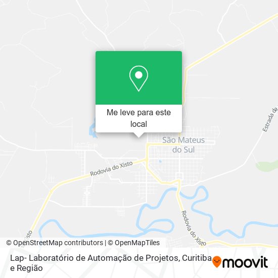Lap- Laboratório de Automação de Projetos mapa