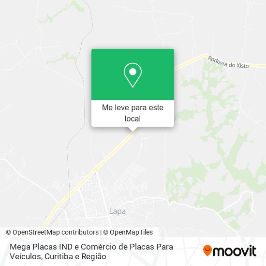 Mega Placas IND e Comércio de Placas Para Veículos mapa
