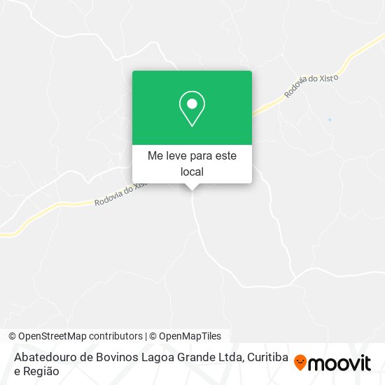 Abatedouro de Bovinos Lagoa Grande Ltda mapa