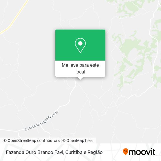 Fazenda Ouro Branco Favi mapa
