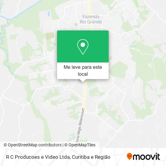 R C Producoes e Video Ltda mapa