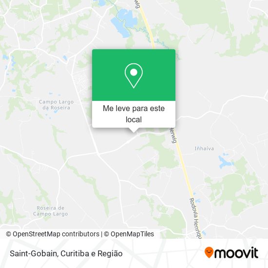 Saint-Gobain mapa