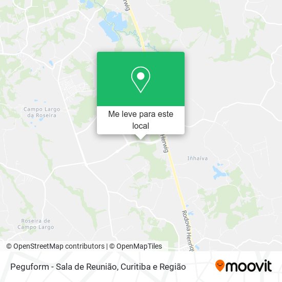 Peguform - Sala de Reunião mapa