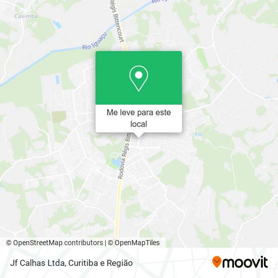 Jf Calhas Ltda mapa
