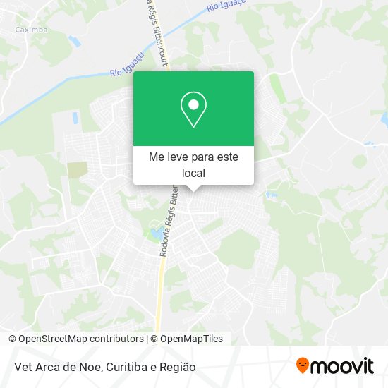 Vet Arca de Noe mapa