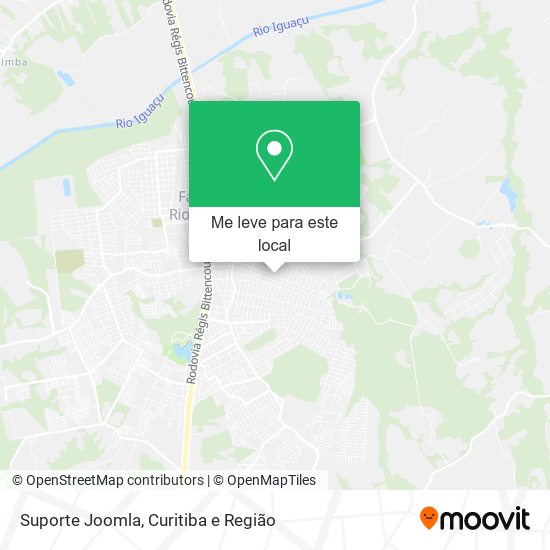 Suporte Joomla mapa