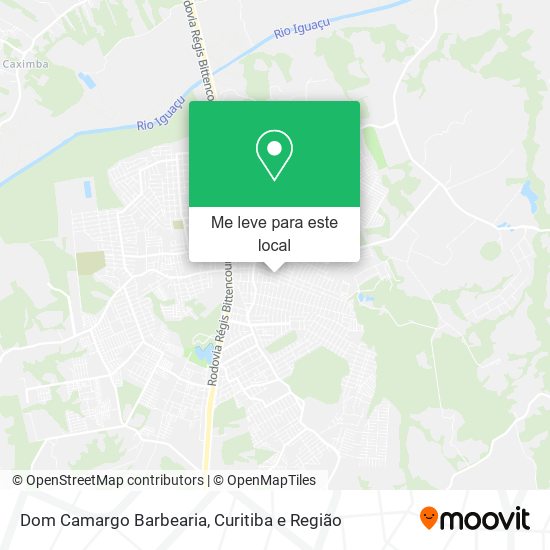 Dom Camargo Barbearia mapa