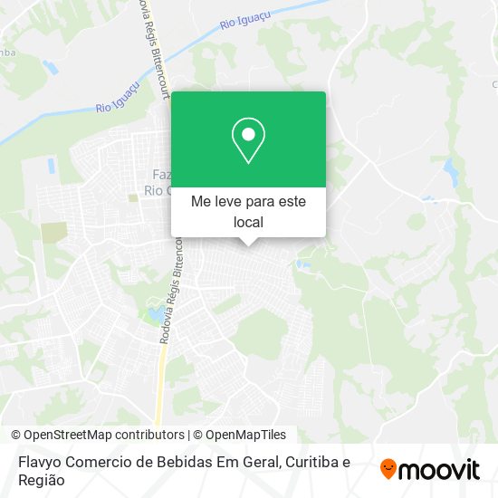 Flavyo Comercio de Bebidas Em Geral mapa