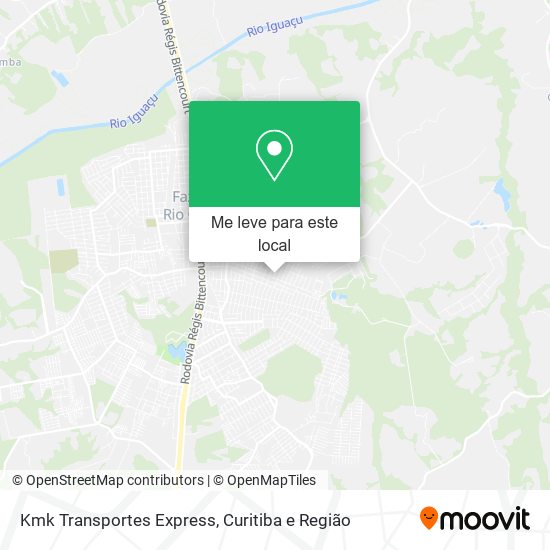 Kmk Transportes Express mapa