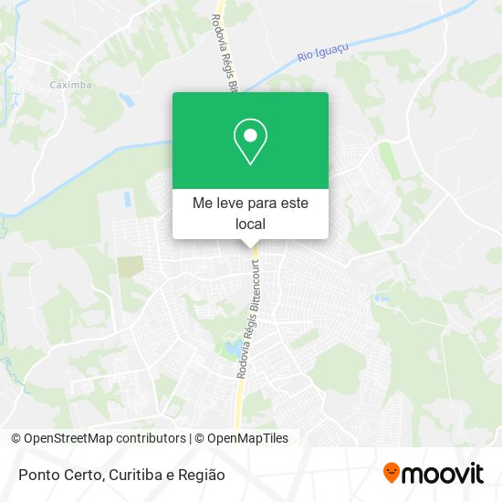 Ponto Certo mapa