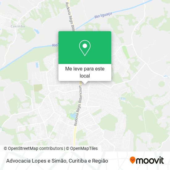 Advocacia Lopes e Simão mapa