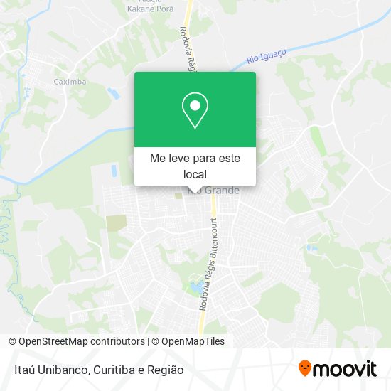 Itaú Unibanco mapa