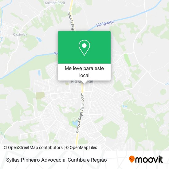 Syllas Pinheiro Advocacia mapa