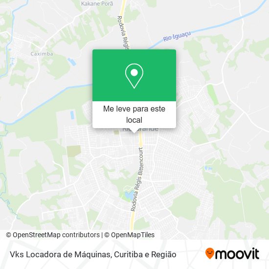 Vks Locadora de Máquinas mapa