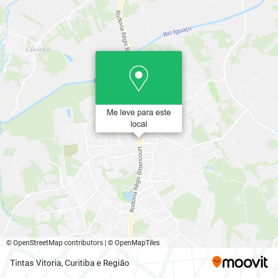 Tintas Vitoria mapa