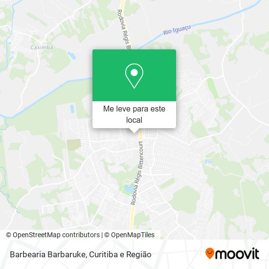 Barbearia Barbaruke mapa
