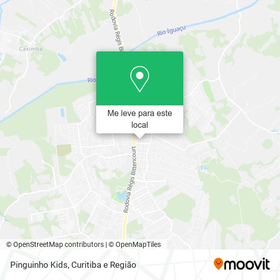 Pinguinho Kids mapa