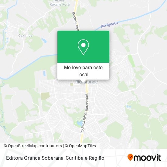 Editora Gráfica Soberana mapa