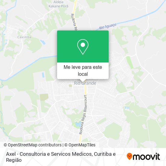 Axel - Consultoria e Servicos Medicos mapa