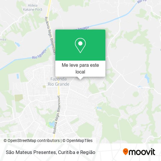 São Mateus Presentes mapa