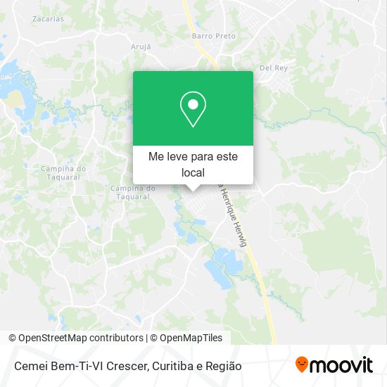 Cemei Bem-Ti-VI Crescer mapa