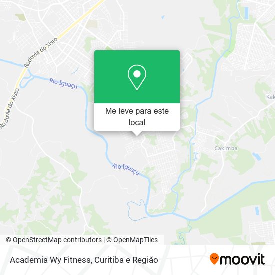 Academia Wy Fitness mapa