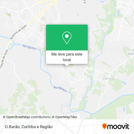 O Barão mapa