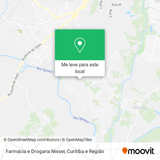 Farmácia e Drogaria Nissei mapa