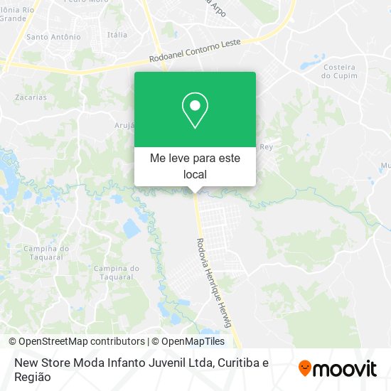 New Store Moda Infanto Juvenil Ltda mapa