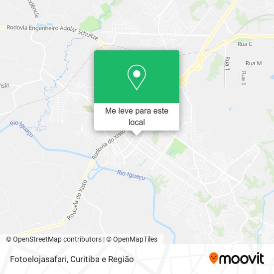 Fotoelojasafari mapa