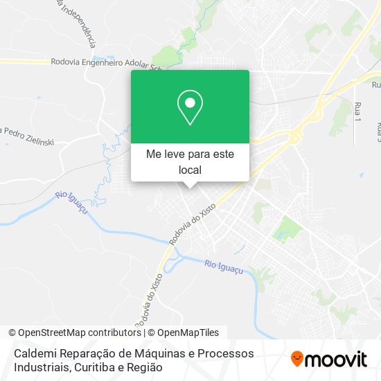 Caldemi Reparação de Máquinas e Processos Industriais mapa