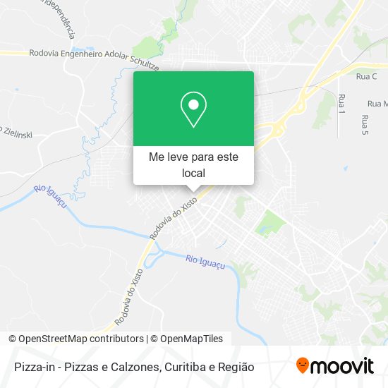 Pizza-in - Pizzas e Calzones mapa