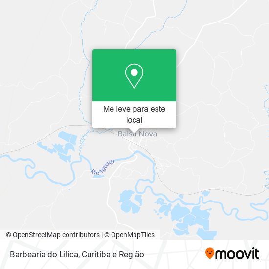 Barbearia do Lilica mapa