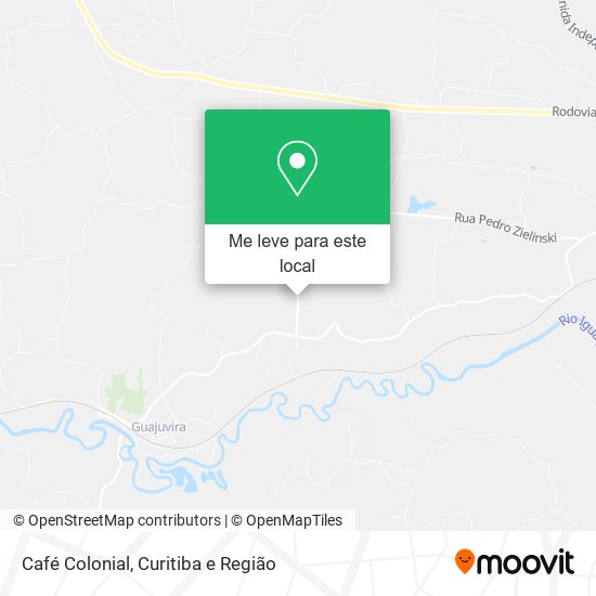 Café Colonial mapa