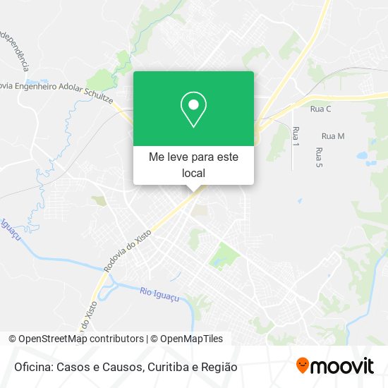 Oficina: Casos e Causos mapa