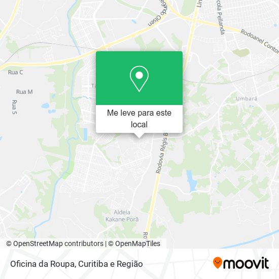 Oficina da Roupa mapa