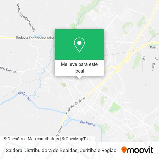 Saidera Distribuidora de Bebidas mapa