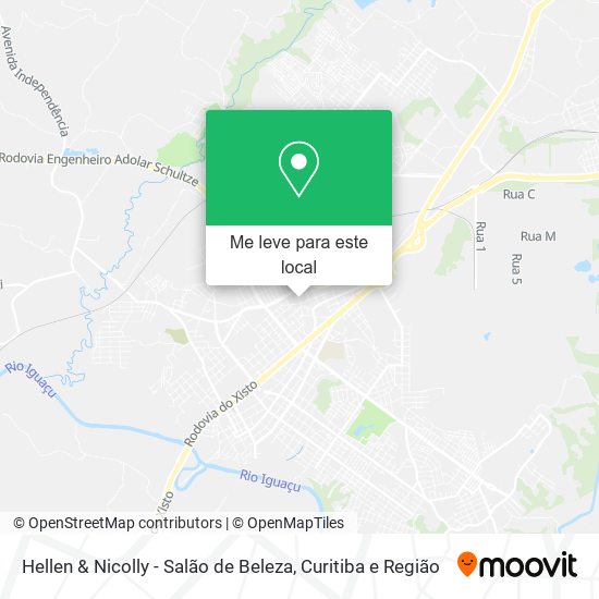 Hellen & Nicolly - Salão de Beleza mapa