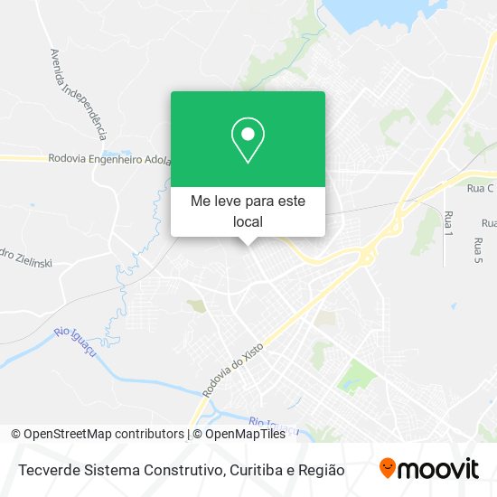 Tecverde Sistema Construtivo mapa