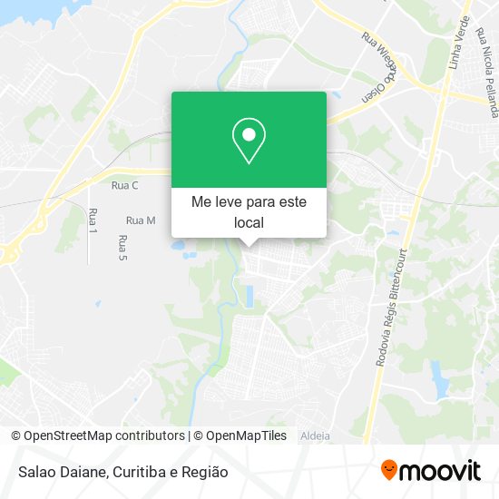 Salao Daiane mapa